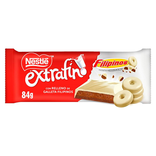 Шоколад Nestle Extrafino White Chocolate Filipinos  84гр