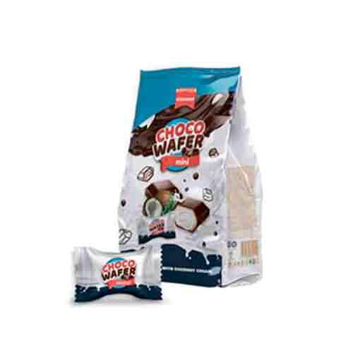 Конфеты Choco Wafer Coconut 140гр