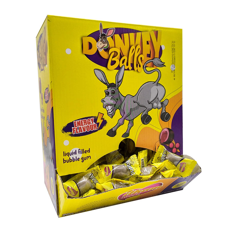 Жев.резинка Ilham Sweets Donkey Balls (с жидким центром)  3,5гр