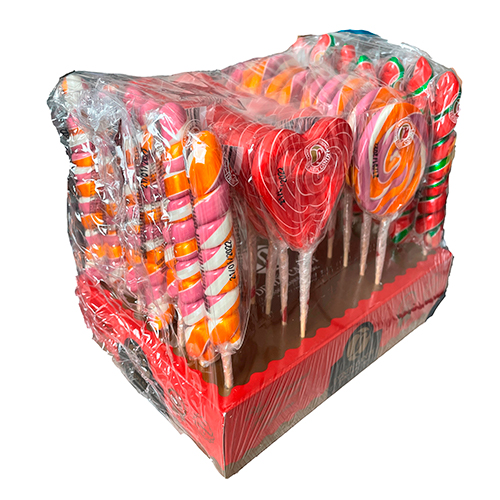 Леденцовая карамель Dendy Candy Микс Твист (4 вида) 30гр.