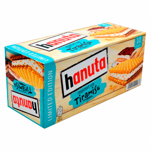 Вафельное печенье Hanuta Tiramisu 220гр