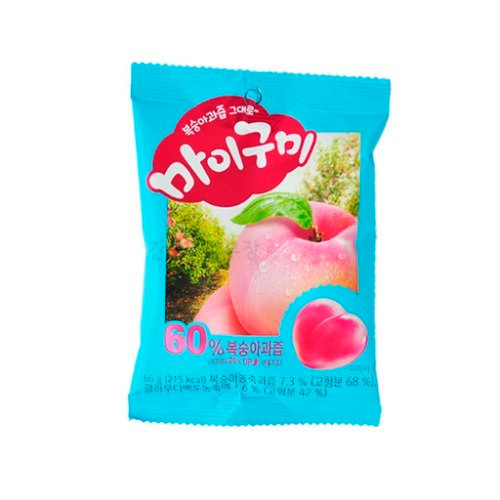 Мармелад жевательный My Gummy со вкусом персика 66гр.
