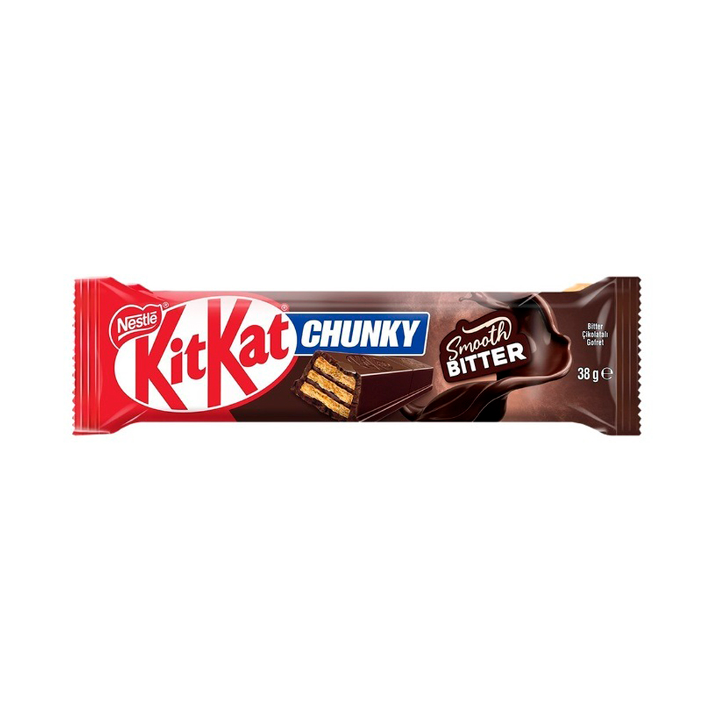 Шоколадный батончик KitKat Chunky Bitter   38гр
