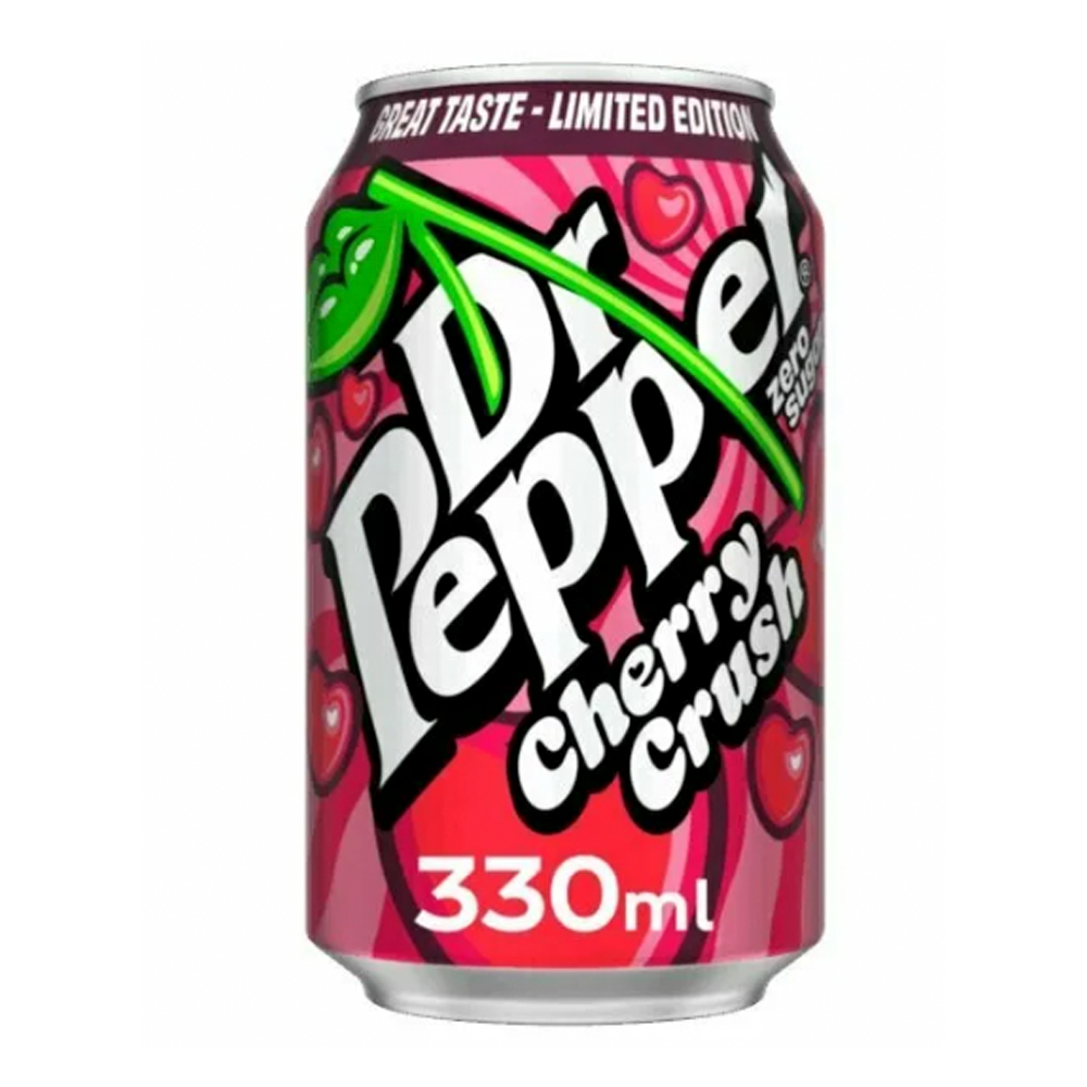 Газ.напиток Dr.Pepper Zero Cherry Crush   330мл