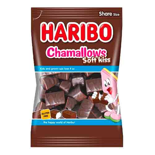 Маршмеллоу Haribo Chamallows Soft Kiss 200гр