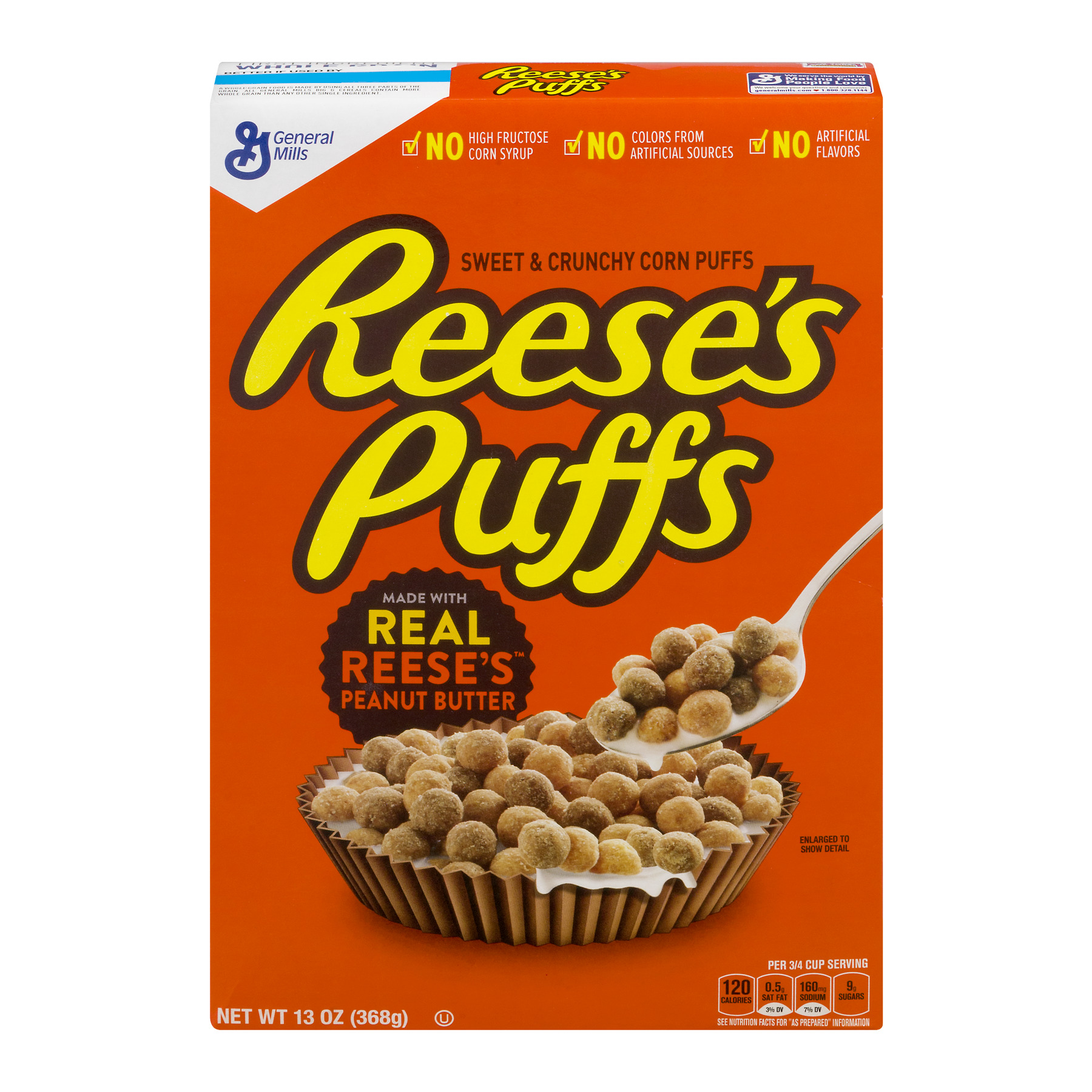 Reese's Peanut Butter Сухой Завтрак 326гр США