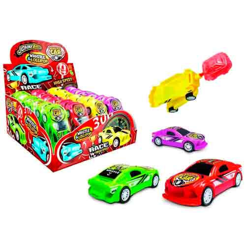 Леденец Johny Bee Whistle Bob Pop с игрушкой   10гр
