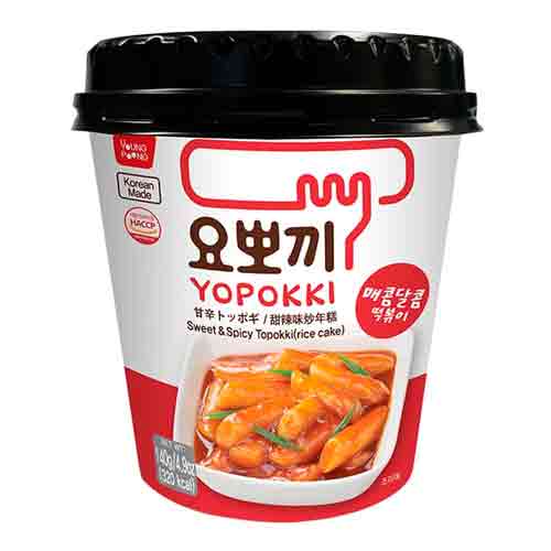 Рисовые клецки Yopokki Sweet & Spicy   140гр
