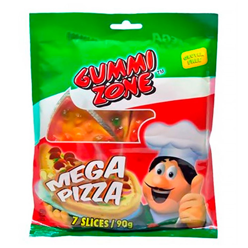 Жев.мармелад Gummi Zone Mega Pizza    90гр