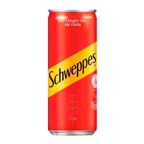Газ.напиток Schweppes Ginger Ale  ж/б 320мл