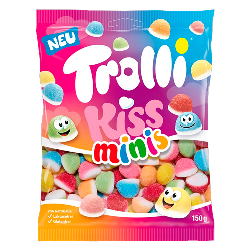 Жев.мармелад Trolli Kiss Minis   150гр
