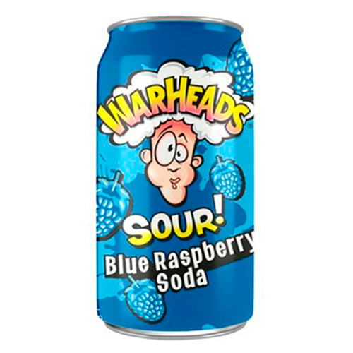 Газ.напиток Warheads Blue Raspberry Sour Soda м  355мл