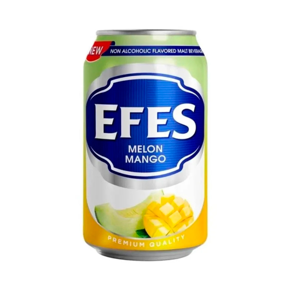 Напиток безалкогольный EFES солодовый Melon & Mango   330мл