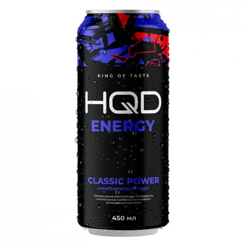 Энергетический напиток HQD Energy Classic м  450мл