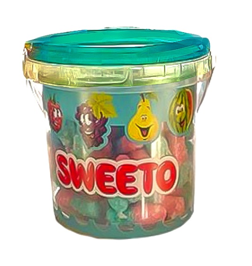 Жев. мармелад Sweeto Fizzy Tangerine в ведерках 150гр.