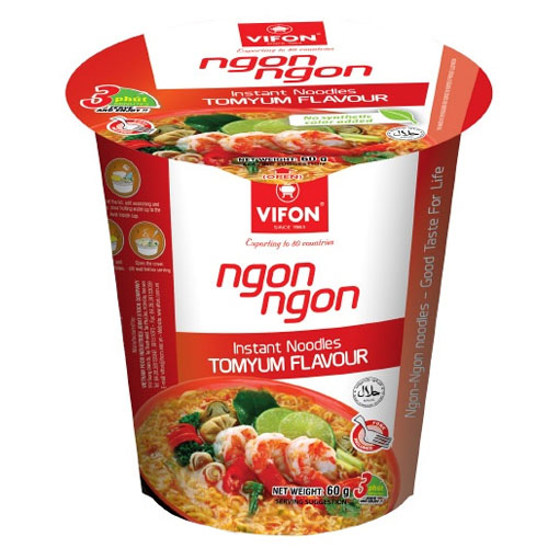 Лапша VIFON со вкусом тайского том ям 60гр