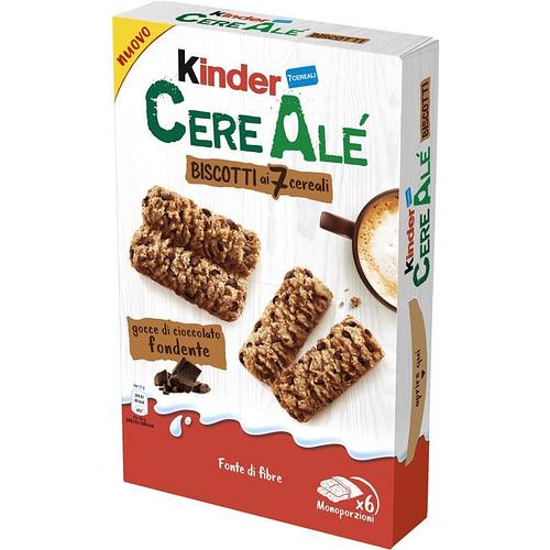 Печенье Kinder CereAle с кусочками шоколада 204гр