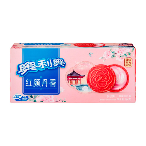 Печенье Oreo SDW Creamy Peony   194гр