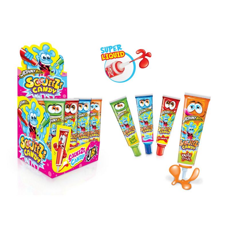 Жидкая конфета Johny Bee SqueeZe (в тюбике)  44гр