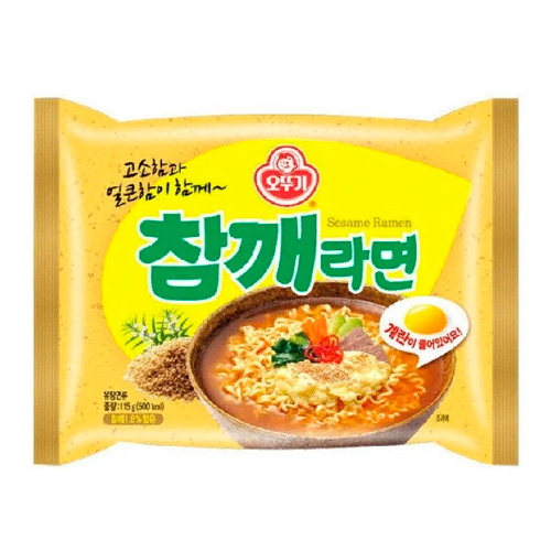 Лапша Ottogi Sesame Ramen со вкусом жареного кунжута  115гр