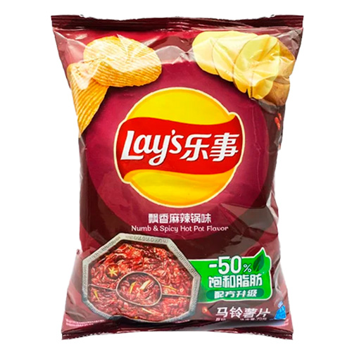 Чипсы Lay's Numb & Spicy Hot Pot   135гр