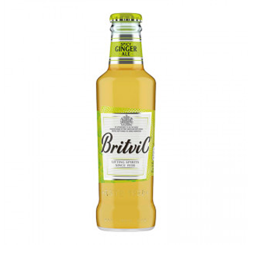 Газ. Напиток Britvic Spicy Ginger Ale (стекло) 200мл.