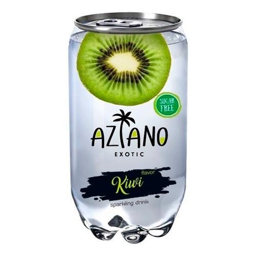 Газ.напиток Aziano Kiwi м  350мл