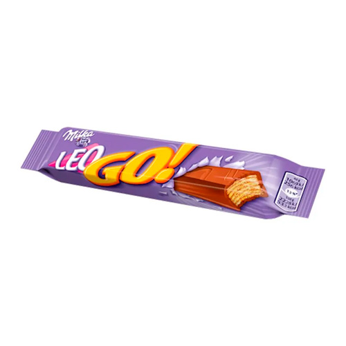 Вафли Milka Leo Go   48гр