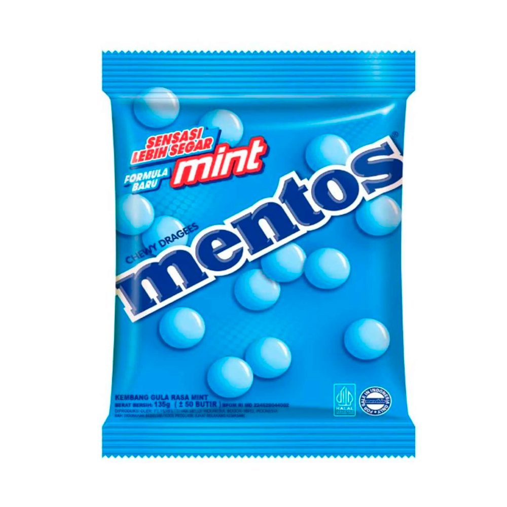 Жев.конфета Mentos Mint   135гр