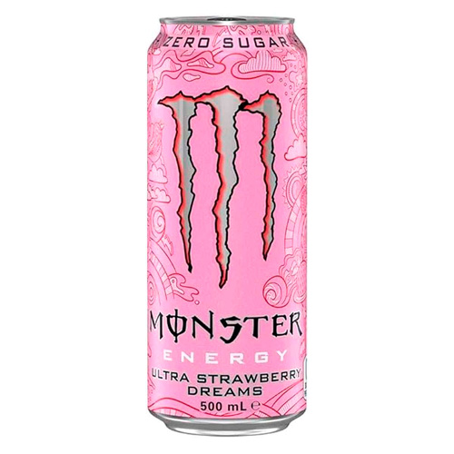 Энергетический напиток Monster Ultra Strawberry М  500мл