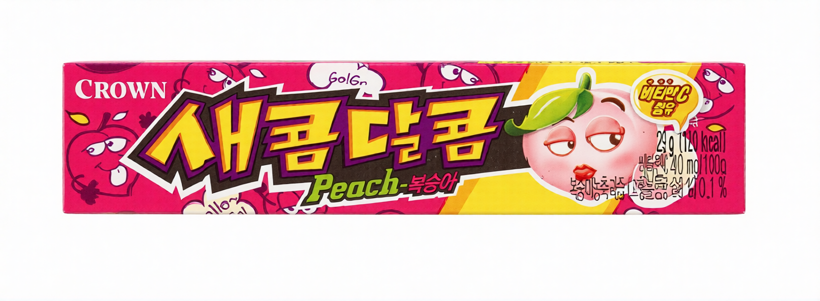 Жев.резинка SAEKOM DALCOM  PEACH    29гр