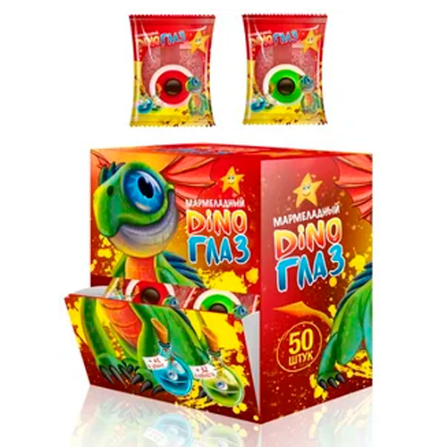Жев.мармелад "Dino Глаз" 7гр