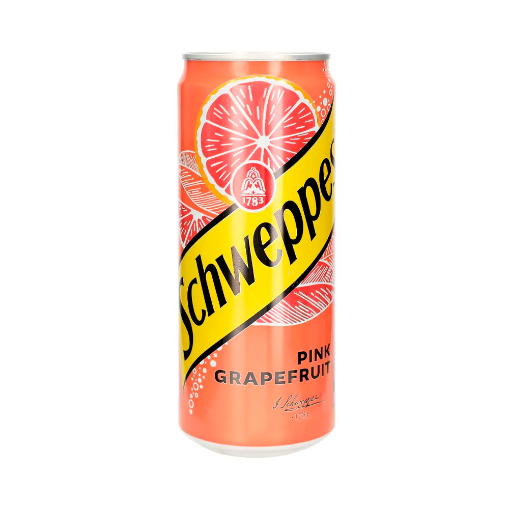 Газ.напиток Schweppes Pink Grapefruit  ж/б 330мл