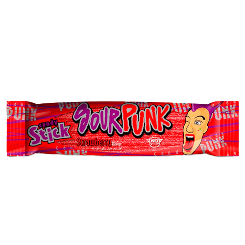 Жев.мармелад Sour Punk Stick Strawberry   40гр