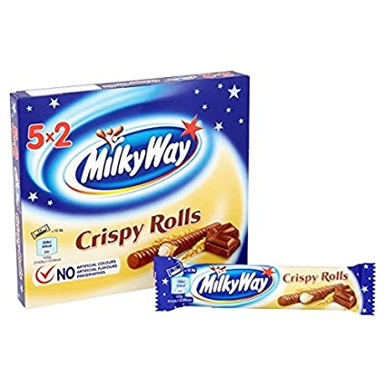 Батончики Milky Way Crispy Rolls 112,5гр