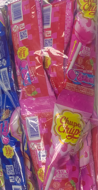 Леденцы Chupa Chups (Strawberry&Cola)   290гр