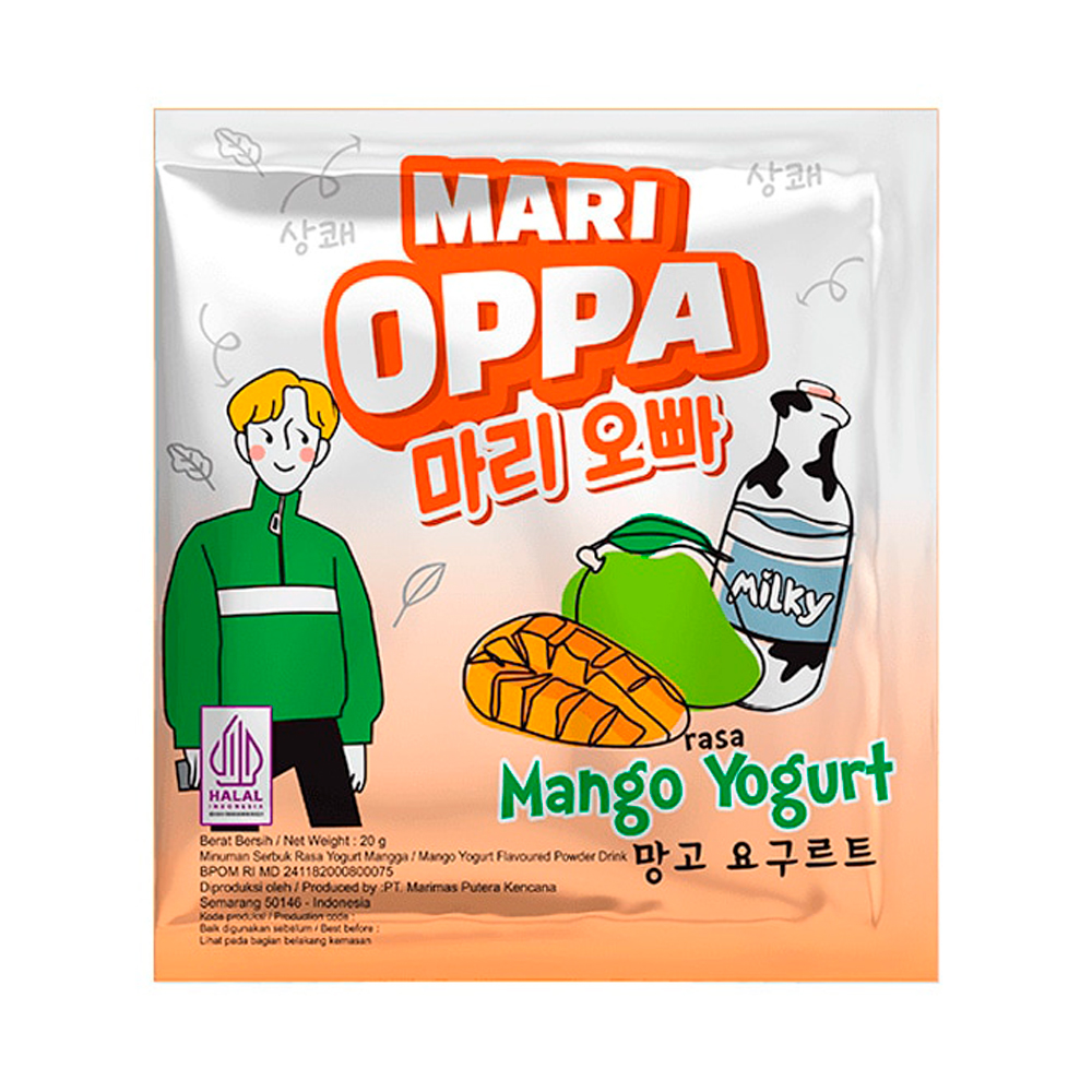 Растворимый напиток Mari Oppa Mango Yoghurt   20гр