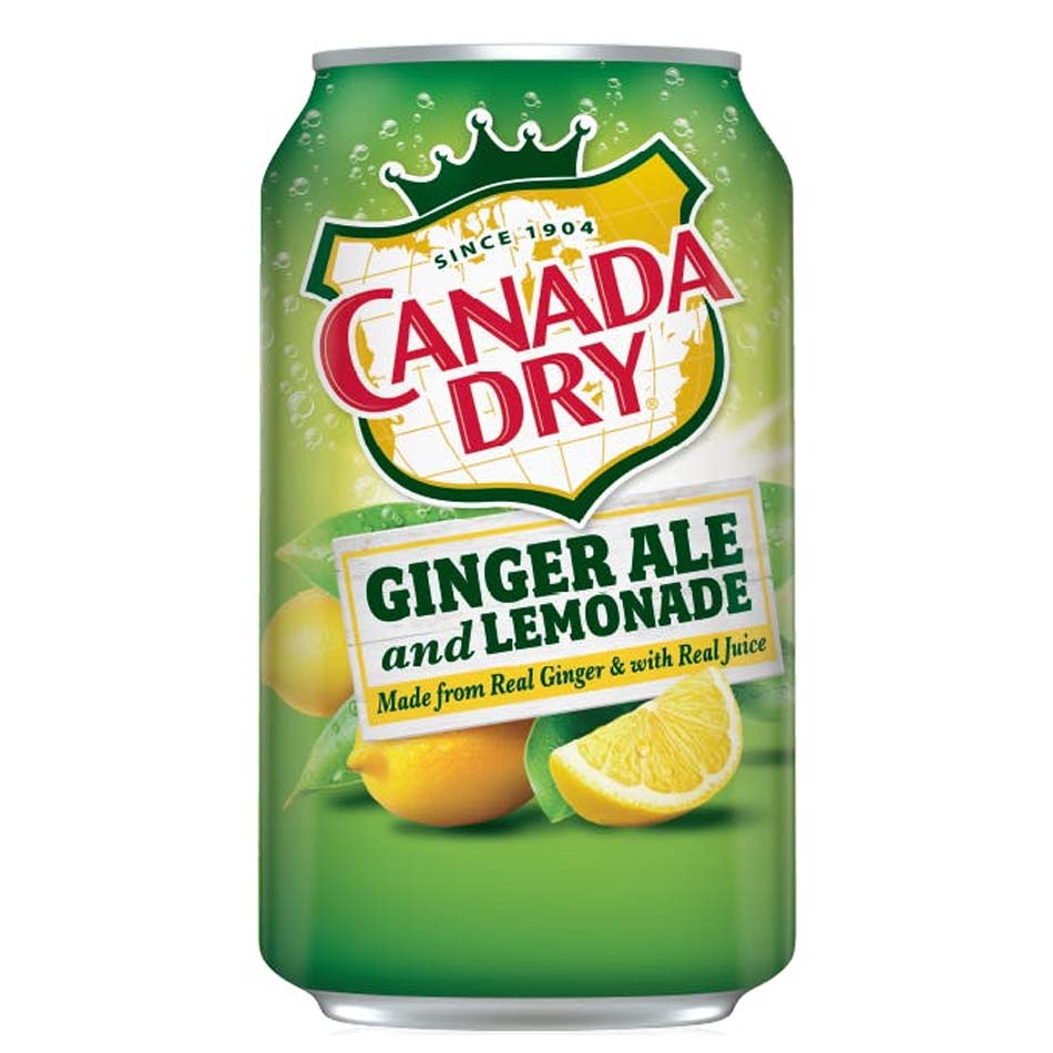 Газ.нап. Canada Dry Ginger Ale And Lemonade 355мл