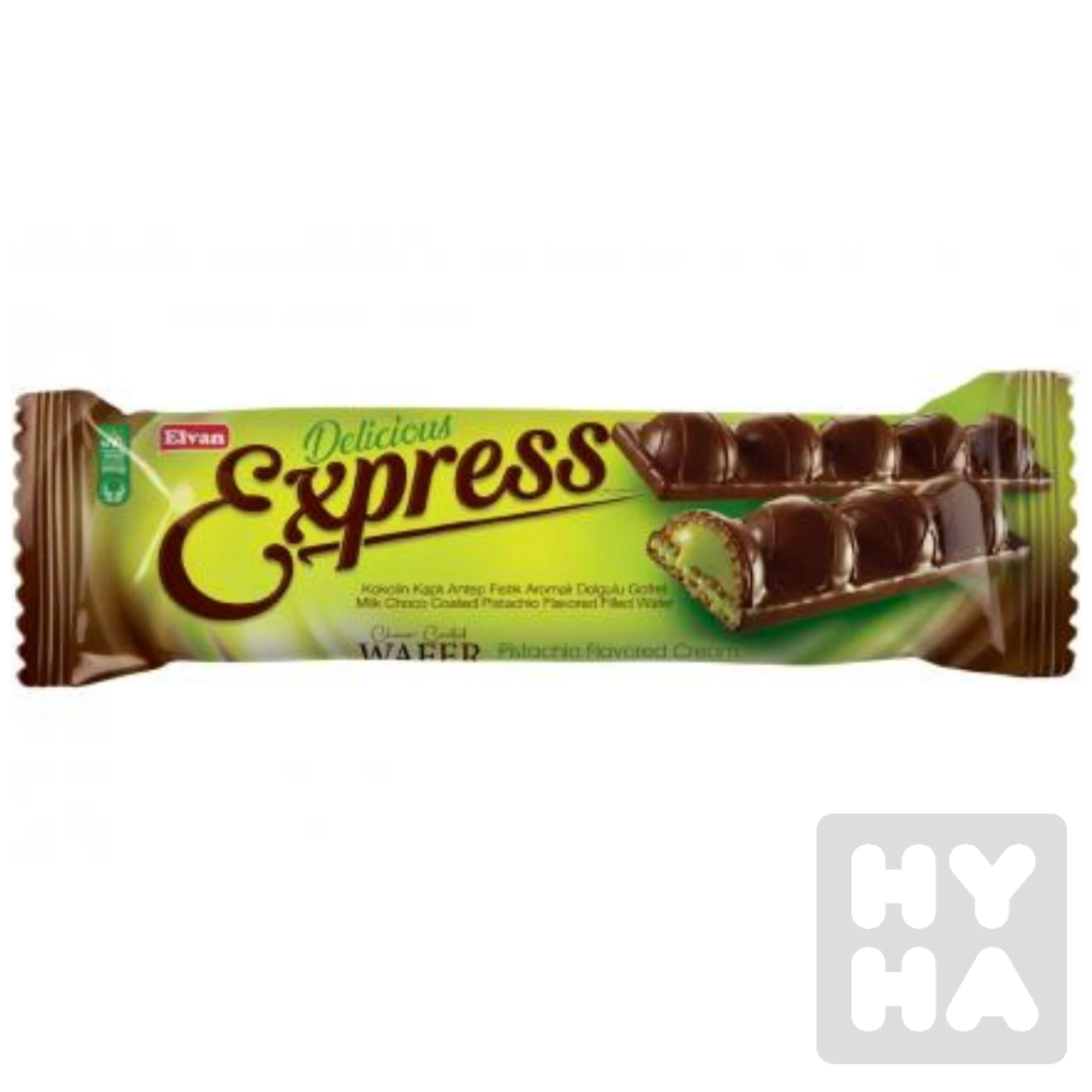 Вафли Express Wafer Choco Pistachio Flavored Cream   30гр
