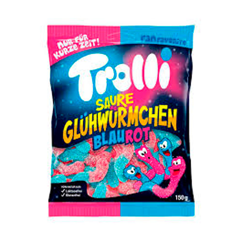 Жев.мармелад Trolli  Saure Glühwürmchen minis   150гр