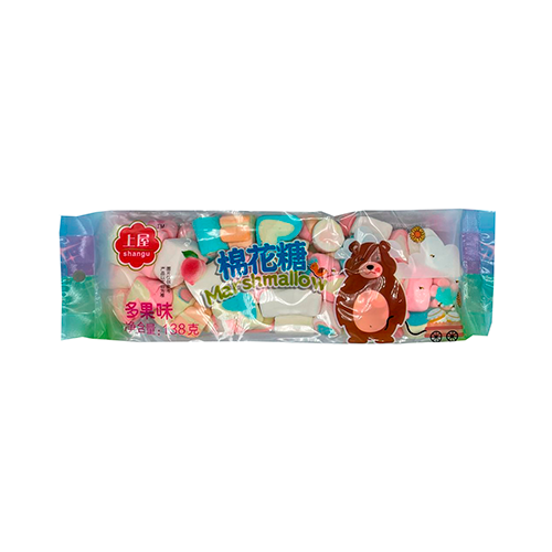 Маршмеллоу Мишка Персик 138гр