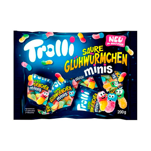 Жев.мармелад Trolli Saure Glühwürmchen minis 200гр