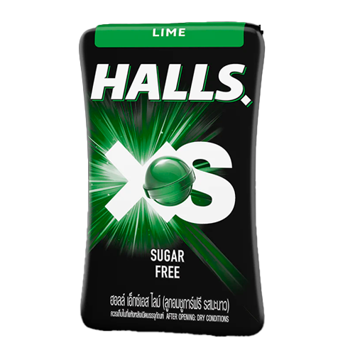 Леденцы HALLS         Lime Sugar Free  12,6гр