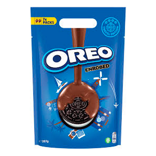 Печенье Oreo Enrobed Milk Choco  пакет 287гр