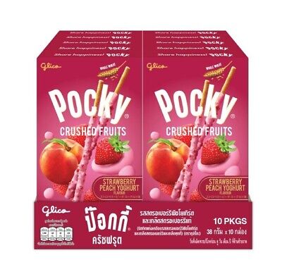 Бисквитные палочки Pocky Peach Strawberry   38гр