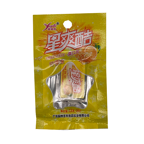Освежающие пластинки Fresh Strips Лимон 0,8гр.