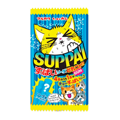 Жев.резинка Marukawa Suppai Sour Soda   15,8гр
