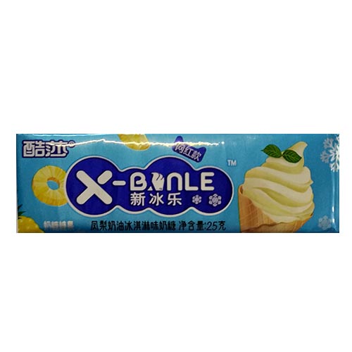 Конфеты X-BANLE мороженное ананас 25гр