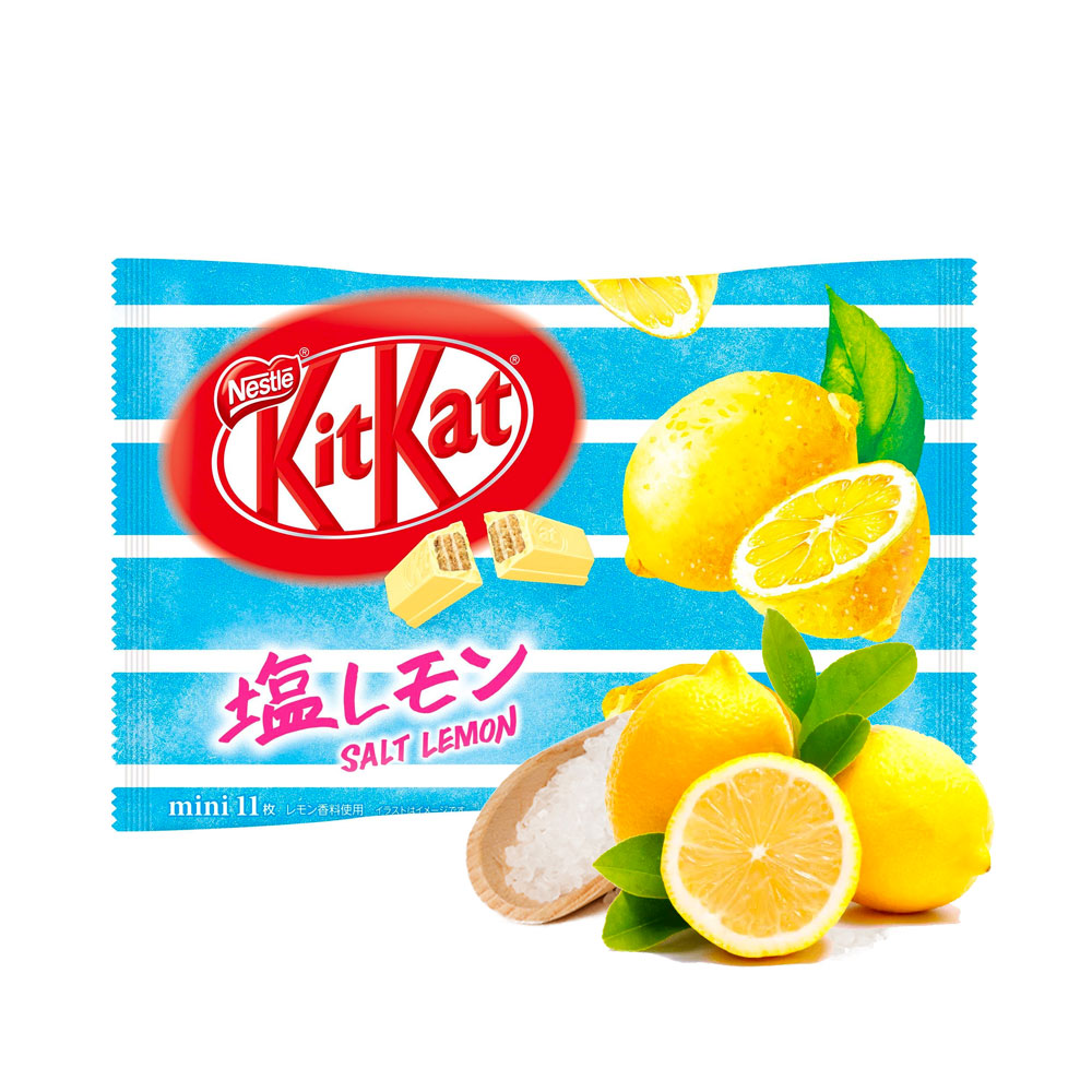 Шоколад KitKat со вкусом соленого лимона   14гр