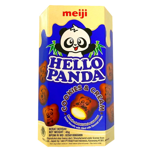 Печенье Meiji Hello Panda Cookies and Cream   42гр